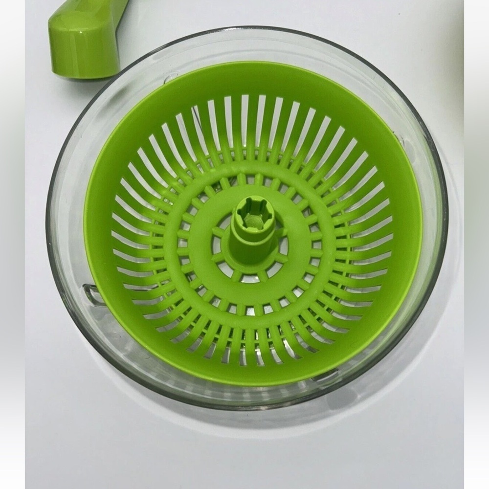 Tupperware Quick Chef Pro System Manual Travel Food Processor Chopper green - Picture 4 of 11